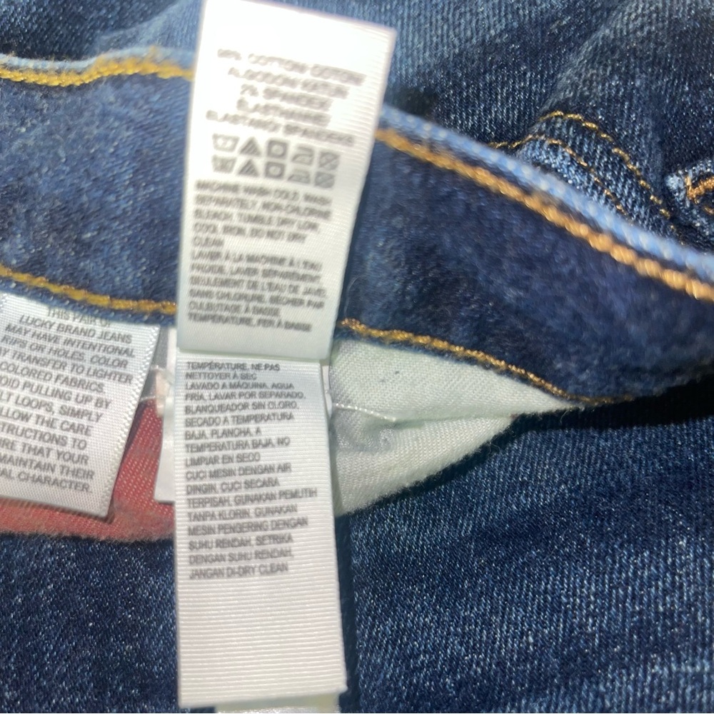 Lucky Brand Men's Jeans 36x34 Blue 211 Original Straight  Leg - Picture 8 of 11